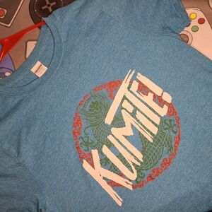 Kids Blue Graphic T-Shirt